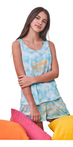 Pijama Nena Musculosa Keep Smiling Tutta La Frutta 454-22