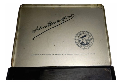 Antigua Lata De Cigarrilos Players Navy Cut - Imperdible! (Usado)