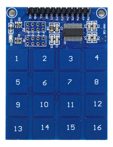 Teclado Capacitivo Touch Ttp229 Para Arduino