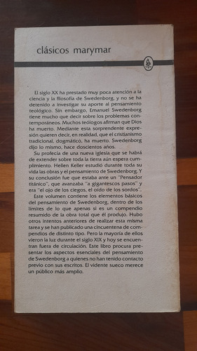 Swedenborg Testigo De Lo Invisible, Sig Synnestvedt (Usado)