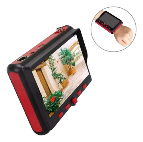 Monitor Teste Câmera Vídeo 4 Em 1 Cvbs/ahd/tvi/cvi Hd-6300w