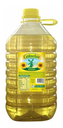 Pack X 6 Unid. Aceite  Girasol 5 Lt Canuelas