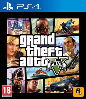 Grand Theft Auto V Ps 4 Nuevo Fisico