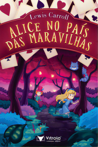 Alice No País Das Maravilhas, De Carroll, Lewis. Vitrola Editora, Capa Mole Em Português