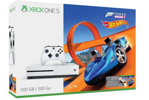 Consola Xbox One S 500 Gb Forza Horizon 3 Hot Wheels