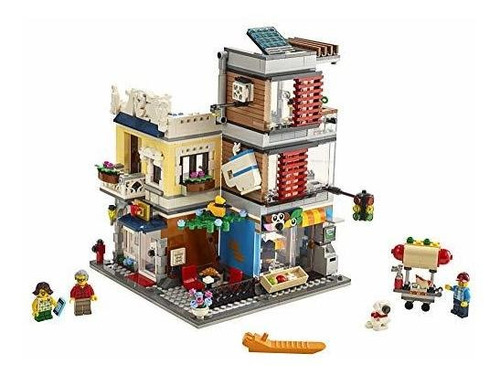 Lego Creator 3en 1 Townhouse Pet Shop & Café 31097 Juego De 