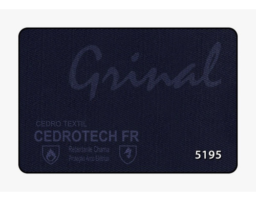 Imagen 4 de 5 de Tela Retardante De Llama - Cedro - Certificada