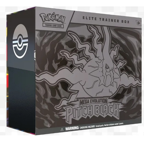 Jogo De Tabuleiro Pokémon Tcg Mega Evolution Pitch Black Eli