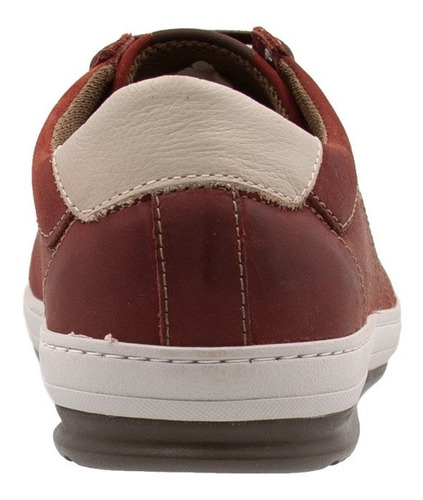 Imagem 4 de 5 de Sapatênis Masculino Freeway Ship Couro | 3312