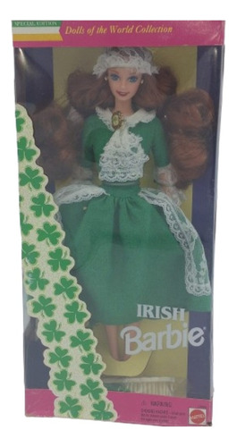 Barbie Dolls Of The World Ireland Antiga 80 90 