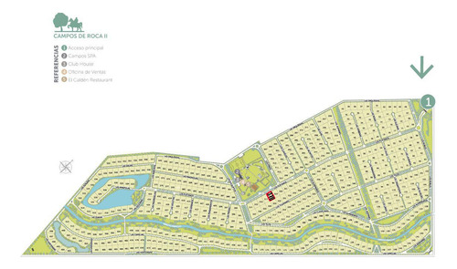 Terreno En Venta 2250mts2 Totales - Campos De Roca Ii