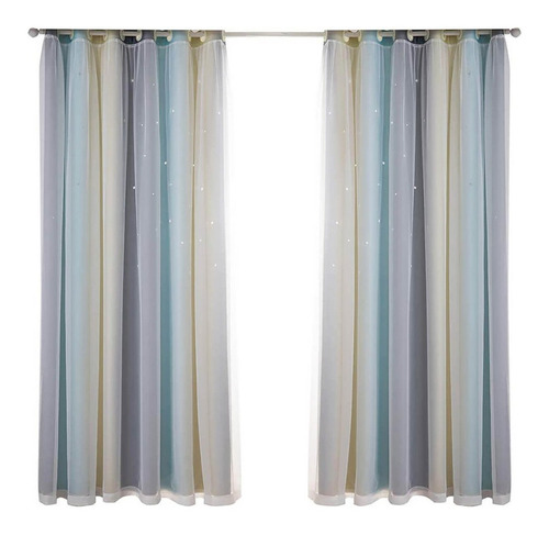 Cortinas Opacas Para Habitación Infantil Baratas 132 X 160 C