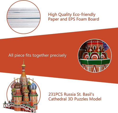 Wisestar 22.2 H Modelo Grande De Puzzles 3d Para Adultos...