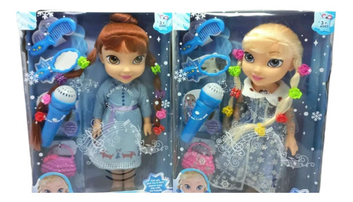 Muñeca Frozen Con Luz Y Sonido #234