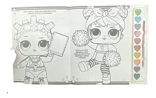 L.o.l. Surprise! Livro Para Pintar Com Aquarela, De Editora Online. Editora Editora On-line, Capa Mole Em Português