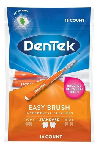 Escova Interdental Dentek Easy Brush Com 16 Unidades