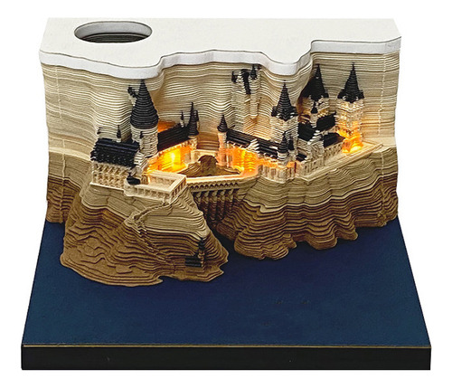 Bloco De Notas Calendário Note Desk Light 2024 Potter Harry