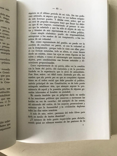 Actas Del Congreso General Constituyente De 1853 (Usado)