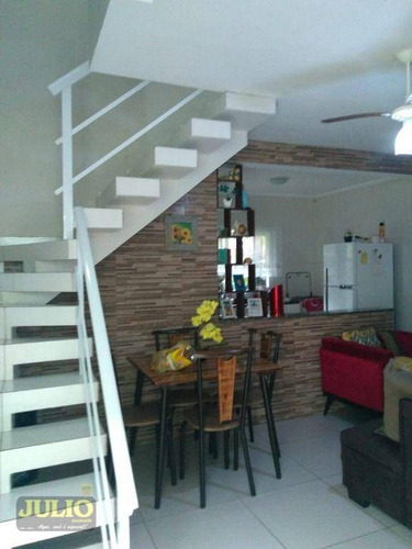 Imagem 20 de 20 de Village Com 2 Dormitórios, Lado Praia,, 70 M² Por R$ 235.000 - Cibratel - Itanhaém/sp - Vl0046