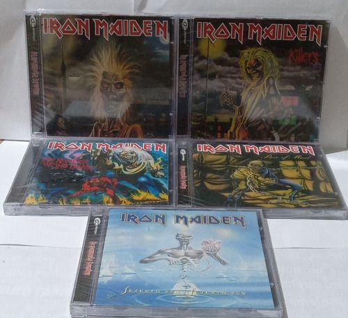 5 Cd Iron Maiden - Cd's Da Foto - Lacrado De Fábrica. 