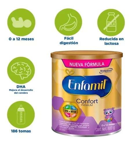 Fórmula Infantil Enfamil Confort Lata 800 gr