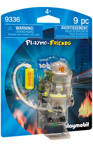 Playmobil Friends Bombero Original Nuevo 9336 Bigshop