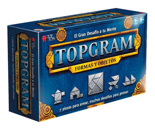 Juego De Mesa Topgram Formas Y Objetos Top Toys - Yamanca