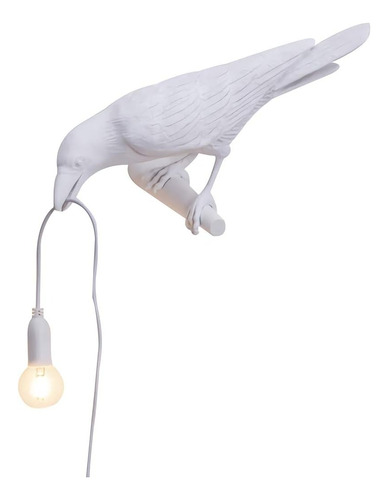 Veladora Crow Lamp Dormitorio Escritorio Cuervo Realista