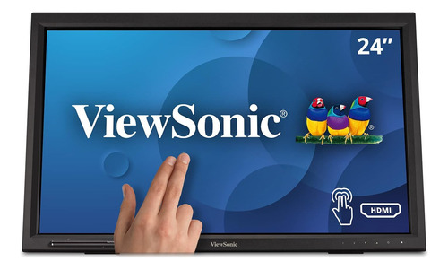 Viewsonic Td2423d Monitor De Pantalla Táctil Multiir Ir De 2