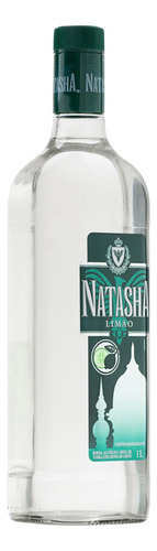 Vodka Destilada Aromatizada Limão Natasha Garrafa 1l