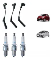 Comprar Cables De Bujias + Bujias Chevrolet Spark 800 Lt Ls