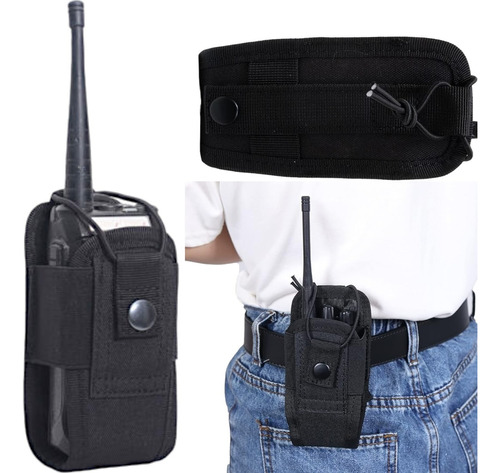 Funda Porta Radio Walkie-talkie Celular Teléfono Molle