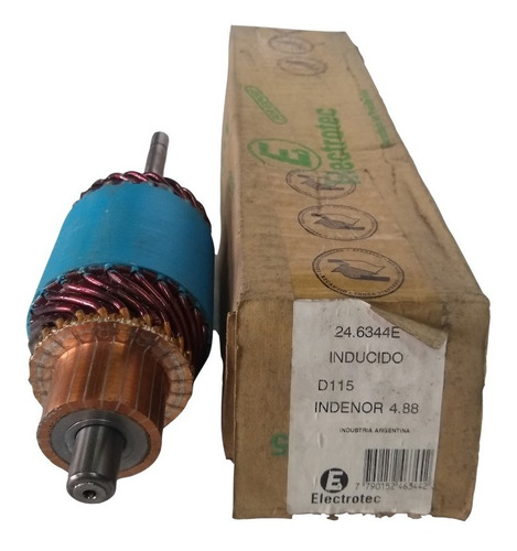 Imagen 2 de 2 de Inducido Bobina Arranque Indenor 4.88 Arranque D115