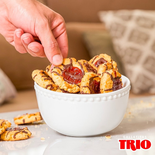 Galletitas Trio Trichoc Pepas Bañadas Dulces - Mejor Precio
