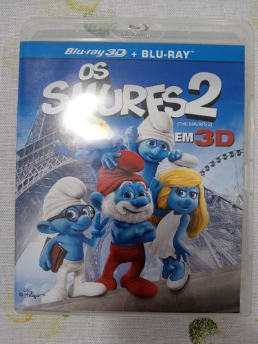 Imagem 3 de 3 de Os Smurfs 1 E 2 - 2d/3d - Blu-ray
