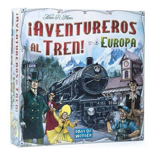 Aventureros Al Tren Europa - Juego De Mesa / Demente Games