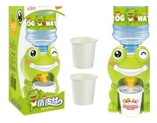 Dispensador De Agua Con Musica Ranita  Kawaii