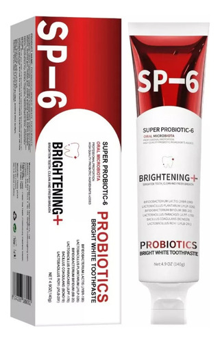Pasta De Dientes Hannahcos Sp-6 Probiotics Blanqueadora 140g