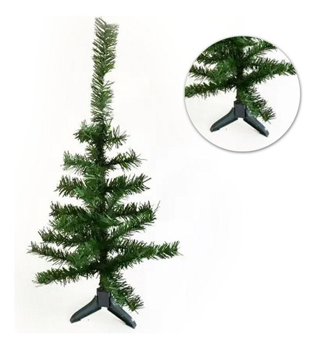 Árvore Natalina Decorativa Verde 31 Galhos 60cm Natal