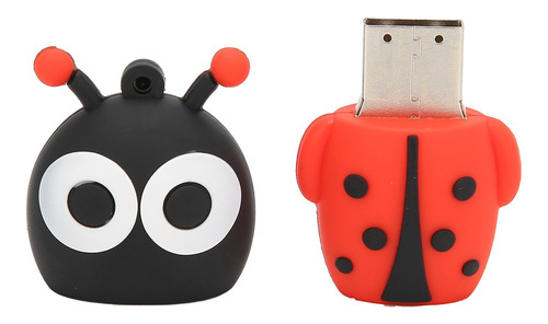 Imagen 7 de 10 de Memoria Usb Disco De Dibujos Animados Mariquita De Dibujos A