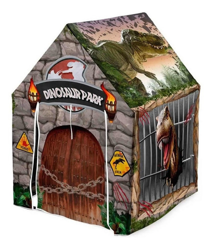 Cabana Infantil Barraca Toca Tenda Dinossauros Jurassic Park