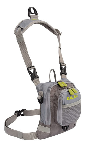 Bolso Morral Para Pezca Con Mosca - Gray Lime