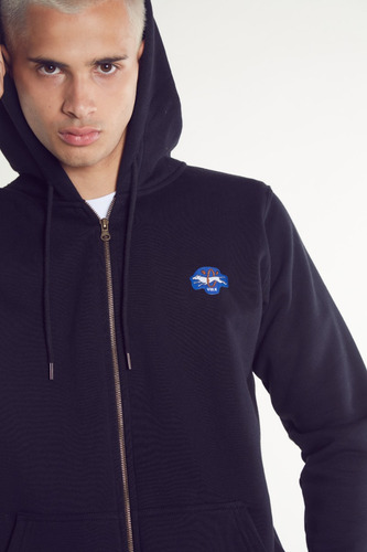 Campera Canguro Negra Vulk Rocco