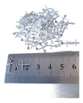 Comprar Pack 100 Dijes Mini Cruces Insumos Bijou Souvenirs Metal