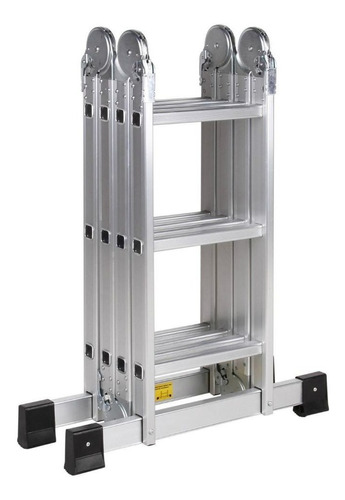 Escalera Aluminio Articulada | 12 Escalones - 3,55mt