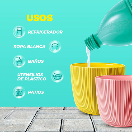 Cloralex Blanqueador El Rendidor Gel 2l