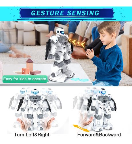 Robot Inteligente De Control Remoto Para Niños De 6 10 Años
