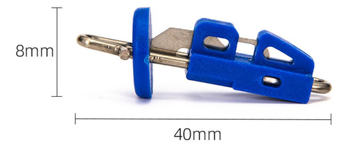 10pcs Down Solo Cebo Clips Gancho Accesorios De Pesca De
