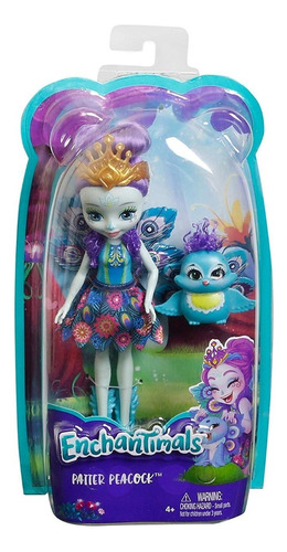 Muñecas Enchantimals, Mattel Original 3 Modelos