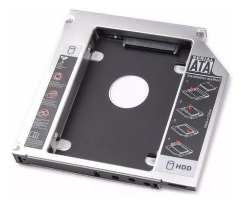 Caddy Case Gaveta Drive Dvd Para Hd Ssd Notebook 9.5 Ou 12.7